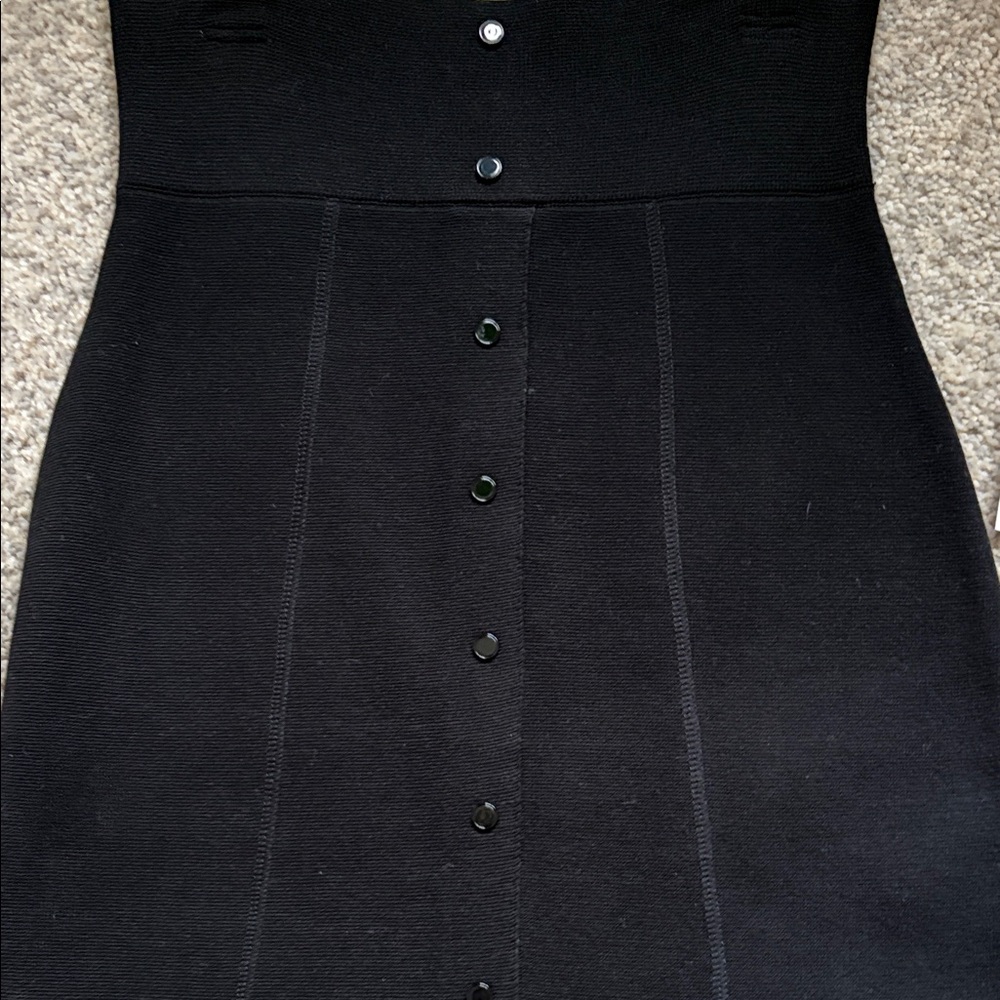 White House Black Market High-Waist Button-Front Pencil Skirt XXS - Picture 2 of 9
